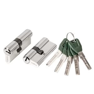 Цилиндровый механизм (A200/100) A2000Key100(45+10+45) SN никель