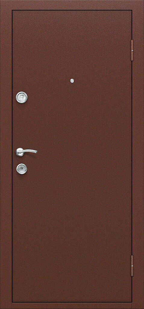 Входная дверь Йошкар Антик Медь/П-18 Ель Карпатская BR2328 внешняя сторона